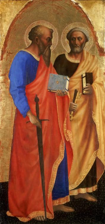 MASOLINO da Panicale Saint Peter and Saint Paul (nn03) Germany oil painting art